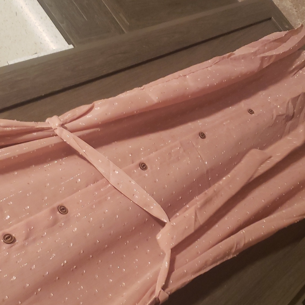 🇺🇸 1 Left 🎉🎉💞New boutique long swiss dot belted cardigan - Picture 9 of 14